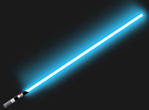 Kiếm Lightsaber là một trong những vũ khí hư cấu trong bộ phim khoa học viễn tưởng “Star War”. Trên thực tế vũ khí này không quá xa trong tương lai. Vào tháng 9/2013, các nhà khoa học từ Đại học Harvard và MIT tìm được cách để thao tác các hạt photon thông thường không tương tác với nhau vào một phân tử lượng tử ánh sáng. Tuy nhiên, cho đến khi các nhà khoa học tạo ra quá trình liên kết thành các phân tử photon, Lightsaber mới chỉ tồn tại trên lý thuyết.